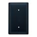 Village Wrought Iron 1-Gang Blank Wall Plate in Black | 4.5 H x 2.75 W x 0.17 D in | Wayfair EC-87