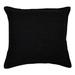 Latitude Run® Plain Duck Egg Outdoor Square Pillow Cover Chenille, Cotton in Black | 16.93 H x 16.93 W x 1 D in | Wayfair