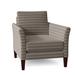 Armchair - Red Barrel Studio® Garysburg 31.75" Wide Armchair Polyester/Other Performance Fabrics in Red/Gray | 33 H x 31.75 W x 36.75 D in | Wayfair