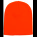 Yupoong 1500 Adult Knit Beanie Hat in Blaze Orange 1500KC