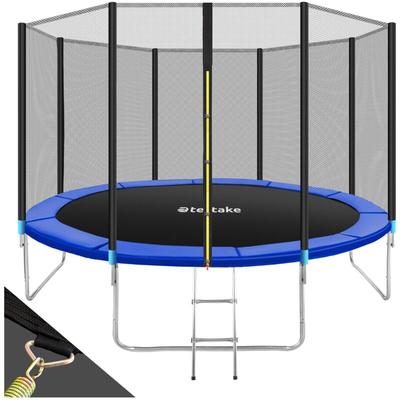 Trampoline with safety net - 8ft trampoline, kids trampoline, garden trampoline - 366 cm