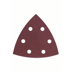 Bosch Accessories 2608621689 Deltaschleifpapier K?rnung (num) 240 (L x B) 93 mm x 93 mm 5 St. Image
