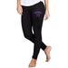 Women's Concepts Sport Black Washington Huskies Fraction Essential Leggings