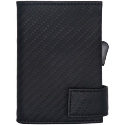 SecWal Kartenetui RFID Leder 9 cm schwarz Schwarz Herren Image