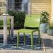 Grosfillex Expert Grosfillex Metro Stacking Patio Chair Plastic/Resin in Green | 31.5 H x 18.5 W x 20 D in | Wayfair US563282