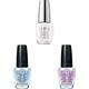 OPI IInfinite Shine Nagellack, Kyoto Pearl + 2 x Nail Lacquer Nagellack mit bis zu 7 Tagen Halt Ergiebig, langlebig & splitterfest 15ml