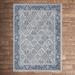 White 24 x 0.23 in Area Rug - Kelly Clarkson Home Julia Oriental Blue/Gray Area Rug Polypropylene | 24 W x 0.23 D in | Wayfair