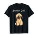 Briard Dad Hundemotiv I Geschenk Berger de Brie Hund T-Shirt