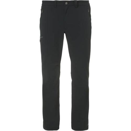 VAUDE Herren Softshellhose / Wanderhose Mens Strathcona Pants, Größe 50 in Schwarz