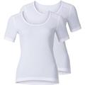 ODLO Damen Funktionsunterhemd Cubic Baselayer, Größe M in Weiß