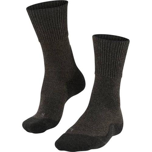 FALKE TK1 Wool Damen Socken, Größe 37-38 in Grau