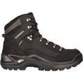 LOWA Herren Multifunktionsstiefel Herren Wanderschuhe Renegade GTX Mid, Größe 43 ½ in TIEFSCHWARZ