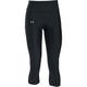 UNDER ARMOUR Damen Lauftight Fly-By Capri, Größe XS in Schwarz