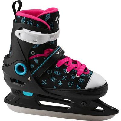 TECNOPRO Mädchen Schlittschuhe "Alpha Soft 2.0", Größe 29 in Schwarz/Türkis/Pink