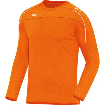 JAKO Kinder Sweat Classico, Größe 128 in neonorange