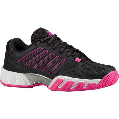 K-SWISS TENNIS Damen Tennisoutdoorschuhe K-SWISSTENNIS Damen Tennisschuhe Outdoor Bigshot Light 3, Größe 38 in Schwarz/Weiß/Pink