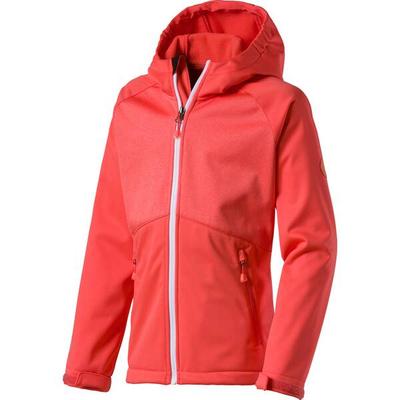 McKINLEY Kinder Jacke Billy II, Größe 164 in Hellrot Melange/Weiß