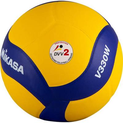 MIKASA Ball V330W, Größe 5 in Gelb/Blau