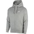 NIKE Herren Hoodie Sportswear Club Fleece, Größe XS in Grau