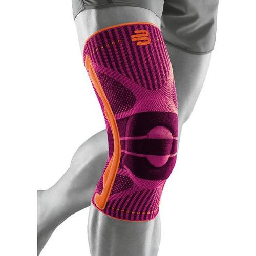 BAUERFEIND Kniebandage, Bandage Knie Sports Knee Support, Größe XS in Pink