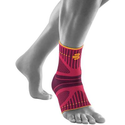 BAUERFEIND Sprunggelenkbandage, Sportbandage Fuß Sports Ankle Support Dynamic, Größe M in Pink