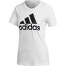 adidas Damen Logo Tee Essentials Sportmode T-Shirt, Größe XS in Grau