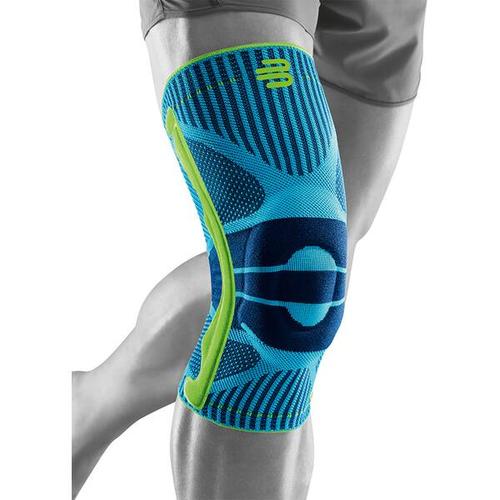 BAUERFEIND Kniebandage, Bandage Knie Sports Knee Support, Größe XXL in Blau