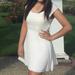 American Eagle Outfitters Dresses | American Eagle Off White A-Line Short Dress | Color: Cream/White | Size: 4