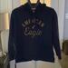 American Eagle Outfitters Tops | American Eagle Hoodie - Size Medium | Color: Blue/Gold | Size: M