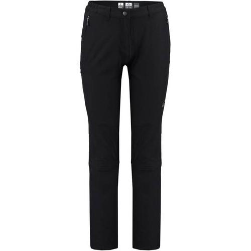 McKINLEY Damen Wanderhose / Zip-Off-Hose Mendoran II Kurzgröße, Größe 21 in Schwarz