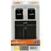 Jupio Pair of EN-EL14A Batteries & USB Dual Charger Value Pack (1100mAh) CNI1003V4