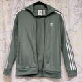 Adidas Jackets & Coats | Adidas Track Jacket | Color: Green/White | Size: Xs