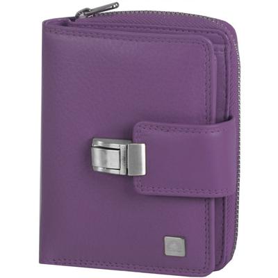 Greenburry Spongy Geldbörse Leder 9,5 cm purple Blau Damen Image