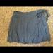 American Eagle Outfitters Skirts | American Eagle Blue Striped Wrap Skirt | Color: Blue/White | Size: Xl