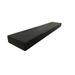 Millwood Pines Eneas Pine Solid Wood Floating Shelf Metal in White/Black | 2 H x 30 W x 6 D in | Wayfair 56CADD76D8A44ACC95263ABC8D5E6D85