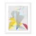 Four Hands Art Studio 'Miraval' by Bangbouh Studio - Picture Frame Graphic Art Print on Paper in Gray/Yellow | 24 H x 20 W x 1.5 D in | Wayfair