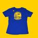 Adidas Shirts & Tops | Adidas Kids Golden State Kevin Durant T-Shirt | Color: Blue/Gold | Size: Lb