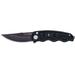 SOG Mini Auto Knife w/ SE Fold 3in. Steel Blade and Alum. Handle Black Finish ST-11