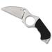 Spyderco Swick 5 Fixed Blade Knife 2.73in LC200N Plain Wharncliffe Blade Boltaron Sheath Black G10 Handle Black FB14P5