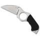 Spyderco Swick 5 Fixed Blade Knife 2.73in LC200N Plain Wharncliffe Blade Boltaron Sheath Black G10 Handle Black FB14P5