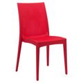 Weave Mace Indoor/Outdoor Dining Chair (Armless) - LeisureMod MC19R