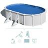 Piscina fuori terra Atlantide in acciaio 610x375x120 cm Kit atlantide base