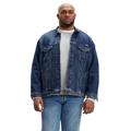 Men's Big & Tall Denim Trucker Jacket by Levi's® in Colusa Stretch (Size 4XL)