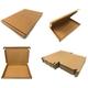 Brown C4 (332x245x22mm) Single Wall Cardboard Lightweight Strong Postal Mailing Shipping Die Cut Boxes (100 Boxes)