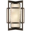 Fine Art Lamps Singapore Moderne 19 Inch Tall 2 Light Outdoor Wall Light - 818181ST