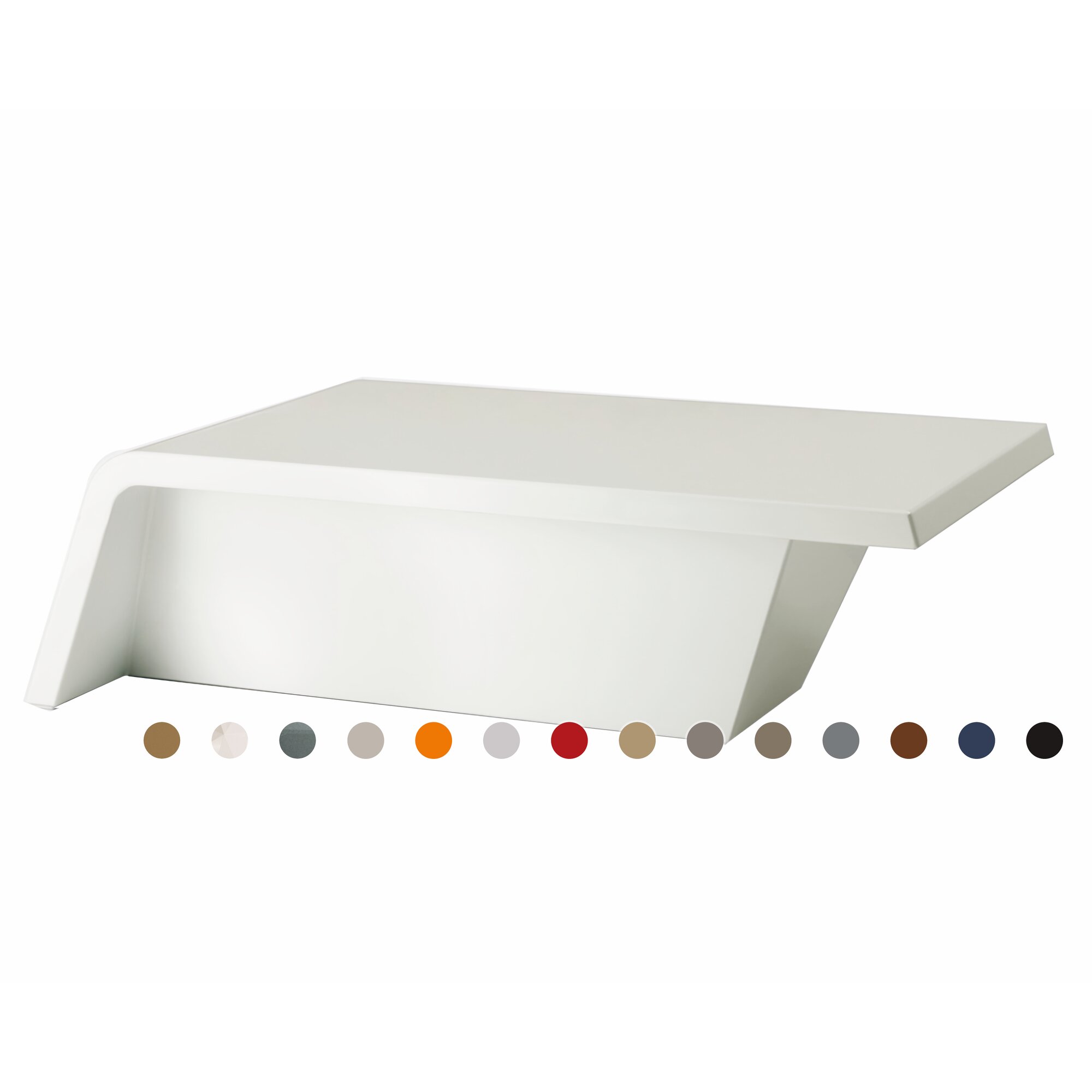 Vondom »REST« Outdoor Beistelltisch Lackiert Hochglanz / White