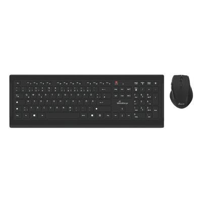 MediaRange Funk-Tastatur-Maus-Set »MROS104« schwarz