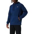 Under Armour Herren rival fleece hoodie sportlicher Kapuzenpullover mit loser Passform bequemes und warmes Sweatshirt f r M nner, Academy Blue (408)/Onyx Weiß, S EU