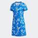 Adidas Dresses | Adidas Farm Rio Butterfly Mini Dress Blue Short Sleeve Spring Summer | Color: Blue/White | Size: Various