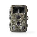 Nedis Wildkamera - IP56-90° - 20 m - Bewegungsmelder - LCD - Nachtsicht - ABS - Braun/Grün